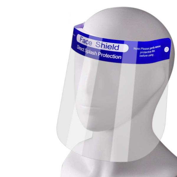[BOEN] フェイスシールド フェイスガード 飛沫防止透明 軽量 ほこり 簡易防護面 保護 作業場...