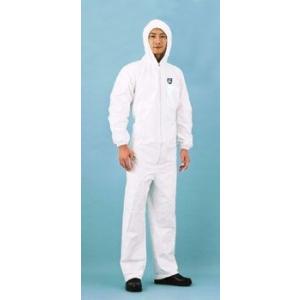 タイベックカバーオール1010B 4Lサイズ タイベック 続服 防護服 デュポン アゼアス 化学防護...