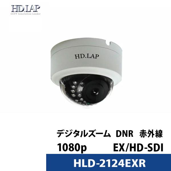 HD.LAP 防犯カメラ 屋内用 ドーム型 赤外線 IR-LED HD-SDI 3.6mm 監視カメ...