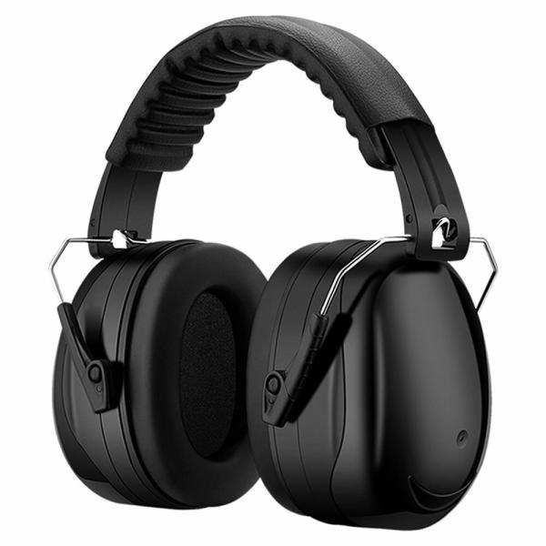 防音イヤーマフ 騒音 防止 遮音 対策 ヘッドホン型 遮音値34dB 快適 低減 調整 耳あて 勉強...