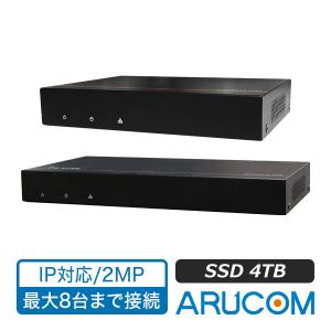 防犯カメラ レコーダー DVR 録画機 4ch 8ch 16ch 2TB 4TB 8TB 監視