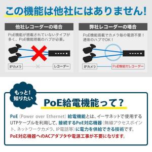 防犯カメラ レコーダー NVR IP 録画機 ...の詳細画像5