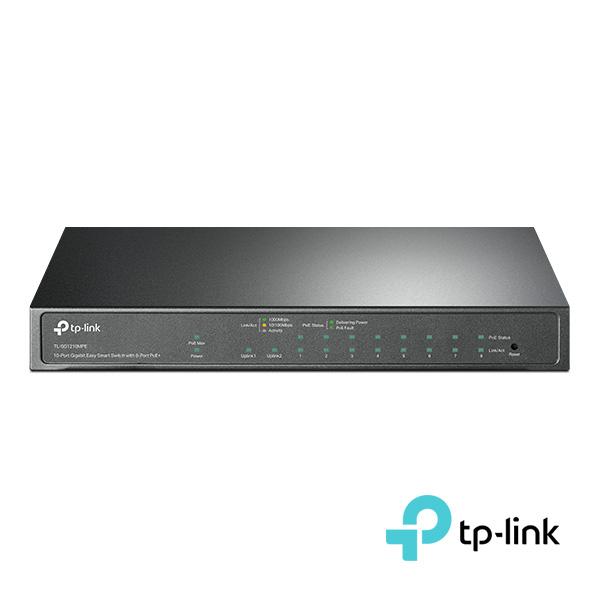 TP-Link TL-SG1210MPE PoEスイッチングハブ 10ポート ギガビット ネットワー...