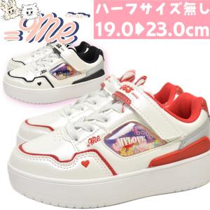 イコールミー スニーカー ME-3790 キッズ ジュニア ＝ME 女の子 小学生 靴 子供 子ども こども 厚底 足長 ダンス 軽量 ローカット 人気 おしゃれ コートタイプ