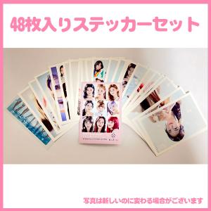 ニジユ　ニジュ　NiziU　 48枚入り　ステッカーブック　シールセット　48sticker25-1