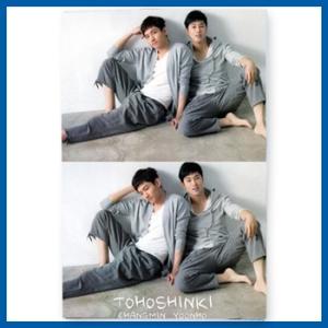 東方神起　TVXQ　トンバン　ユンホ　ユノ　チャンミン　大判ブランケット　インテリアタオル　blan1102-2｜bounceshop