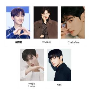 チャウヌ ASTRO アストロ フォトセット L版 写真 10枚セット 韓流