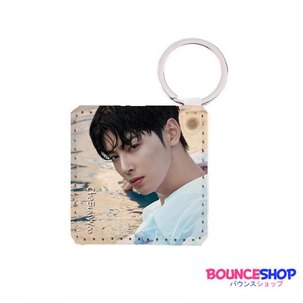 チャウヌ　チャ・ウヌ　合皮製　キーホルダー　韓流グッズ　key01-27