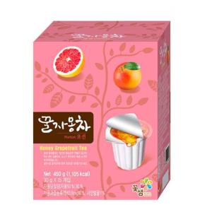 韓国直発送　はちみつグレープフルーツ 茶　ポーションタイプで便利　30ｇ15個入り　韓国伝統茶　｜bounceshop
