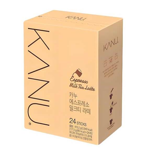 KANU　カヌ　エスプレッソ ミルクティー ラテ  17.3g　スティック　24個入り