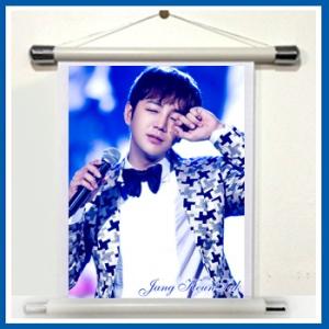 送料無料☆JANGKEUNSUK　チャングンソク　28ｃｍ×31ｃｍ　タペストリー(minitape...