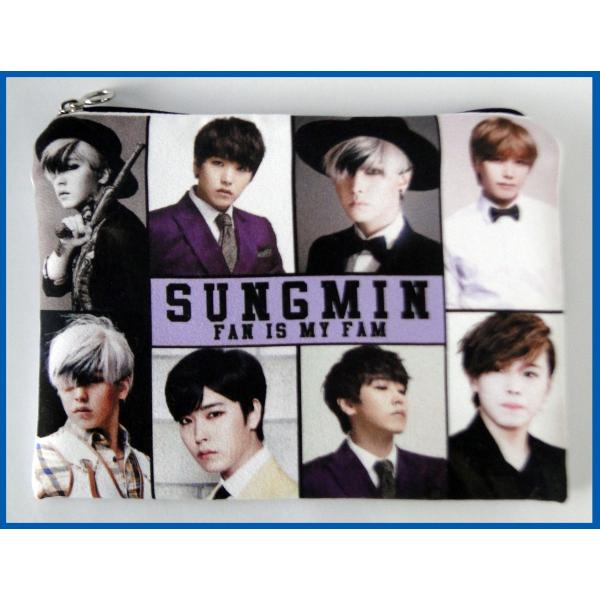 送料無料☆SUPER JUNIOR　SUNGMIN　ソンミン　ポーチ