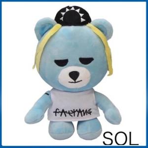 BIGBANG SOL ぬいぐるみ　マスコット　5点　YGBEAR YG BEAR×BIGBANG」アミューズメント施設用景品を11月下旬より