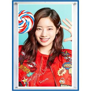 サナ トゥワイス TWICE サイン入り ロゴ入り べビーピンク 男女兼用T
