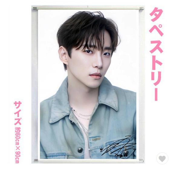 ジュノ　イ・ジュノ　2PM　60cm×90cmサイズ　タペストリー　韓国お取り寄せ　 tape101...