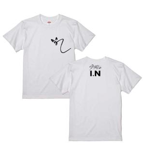 アイエン I.N ストレイキッズ スキズ 男女兼用Tシャツ ブラックTシャツ