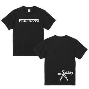 パクボゴム パク・ボゴム イラスト サイン入り ブラックTシャツ 黒T