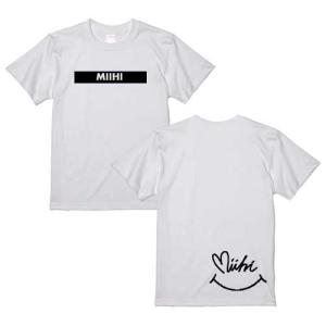 ミイヒ MIIHI ニジュー ニジユー NiziU サイン ロゴ入り ホワイト