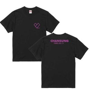 ウヨン WooYoung 2PM ハートロゴ Tシャツ ブラック 黒Tシャツ T-シャツ