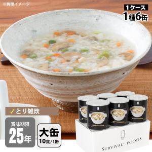 非常食 サバイバルフーズ 洋風とり雑炊 大缶 1...の商品画像