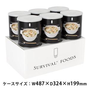 非常食 サバイバルフーズ 洋風とり雑炊 大缶 ...の詳細画像1