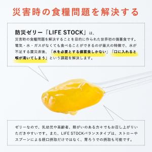 非常食 災害食 ゼリー LIFE STOCK ...の詳細画像2