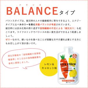 防災ゼリー LIFE STOCK バランスタイ...の詳細画像4