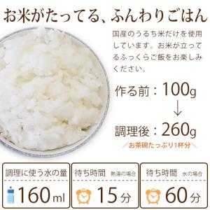 非常食 アルファ米 白飯 100g 尾西食品 ...の詳細画像5