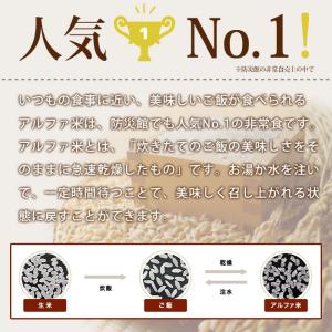 非常食 アルファ米 赤飯 100g 尾西食品 ...の詳細画像2