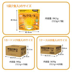 備蓄用 栄養補給スープ ライフスープ ぽかぽか...の詳細画像5