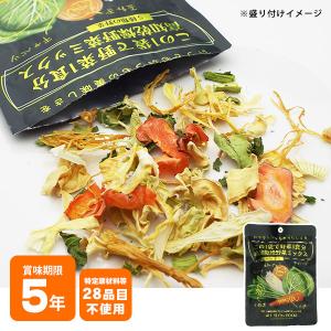 ドライフード 乾燥野菜 1食分の高知乾燥野菜ミックス6g 小袋 ミニ エアードライ [M便 1/6]