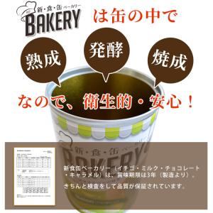 新食缶ベーカリー パンの缶詰 3年保存 非常食...の詳細画像3