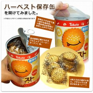 非常食 お菓子 東ハト ハーベスト保存缶 香ば...の詳細画像3