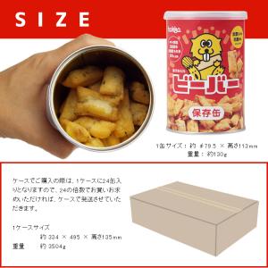 hokka ビーバー保存缶 揚げあられ 60g...の詳細画像4