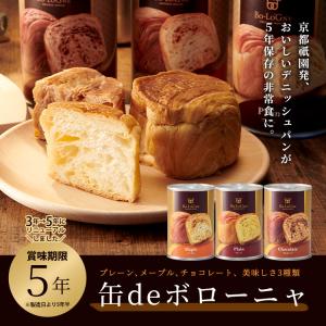 非常食 ボローニャの美味しいパンの缶詰 缶de...の詳細画像1