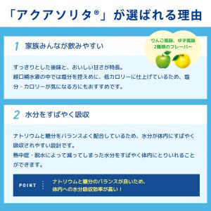 味の素 アクアソリタ ゼリー 130g 6袋セ...の詳細画像2