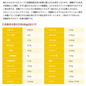 大塚製薬 カロリーメイトロングライフ 2本入 ...の詳細画像3