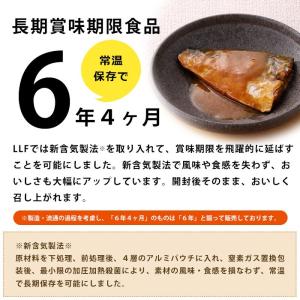 おいしい非常食 LLF食品 鯖味噌煮1切 80...の詳細画像2