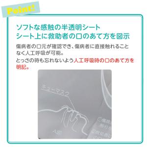 キューマスク Qマスク 人工呼吸 人工呼吸用携...の詳細画像3