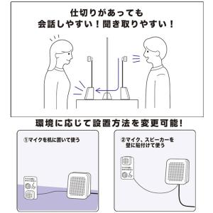 キングジム 対話型拡声器 トークスルー 1組 ...の詳細画像2
