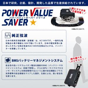 非常用電源 ポータブル蓄電池 POWER VA...の詳細画像4