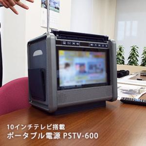 非常用バッテリー 10インチテレビ搭載ポータブル電源 WizzPowerStationTV PSTV...