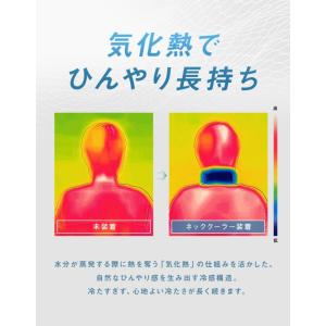 半額 ネッククーラー ベージュ 吸水冷感 ひん...の詳細画像4