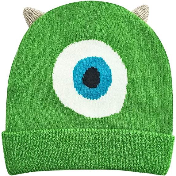 Disney ディズニー キッズ フェイス ニットキャップ/マイク　AWDS5537 キャラクターニ...