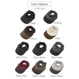 サンバイザー ヘアバンド レディース メンズ ...の詳細画像1