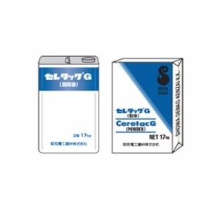 セレタックG 昭和電工建材 レゾナック建材 34kgセット 粉体17kg袋 混和液17kg缶 粉末強化剤入｜bousui-must