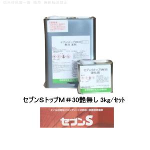 セブンケミカル セブンsトップm#30 3kgセット 上塗り塗料 艶消し｜bousui-must