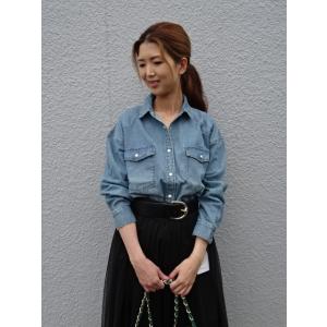 QTUME（クチューム）新着 75onzデニムクロップドジャケット 短めデニム