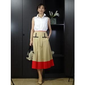 Apaiser lame（アぺゼラム）DAIMATSU　2024年春夏40％OFF　スカート