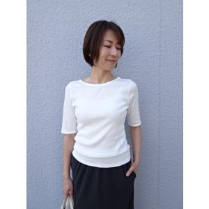 定番商品　PASSIONE パシオーネRobe(ローブ）　春夏新作　カットソー